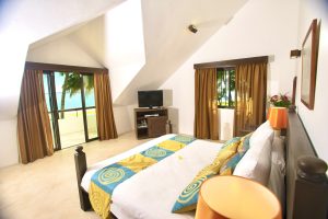 first floor bedroom sea view