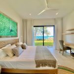 Pointe Azur bedroom 3 with sea view