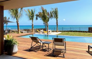 Pointe Azur private pool area sun downer