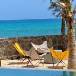 Pointe Azur private pool area sun downer