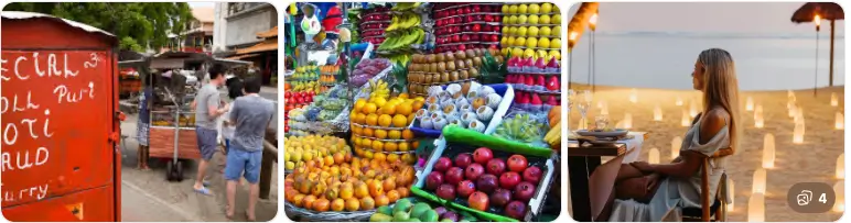 Ein Geschmack des Insellebens