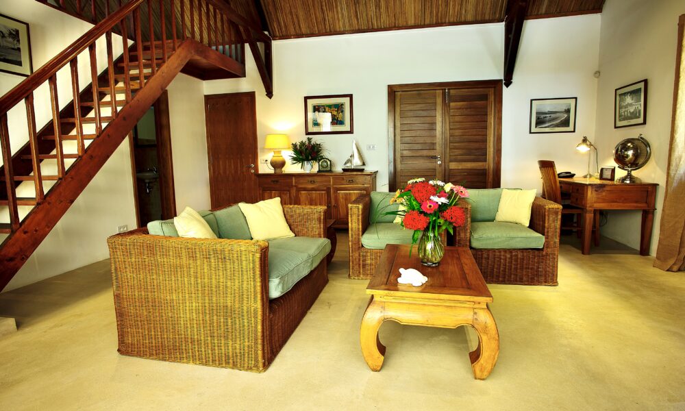 Villa Tropic 2 living area sofa