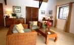Villa Tropic 2 living room with tv