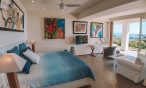 Villa Brisas beachfront master bedroom groundfloor